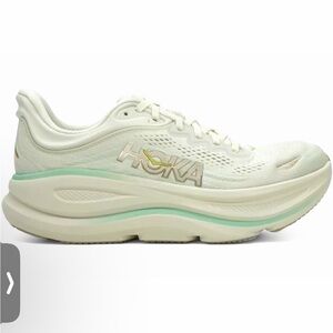 Hoka Women's White and Mint Athletic Shoes